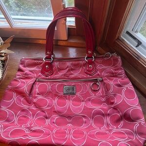 Coach signature bag